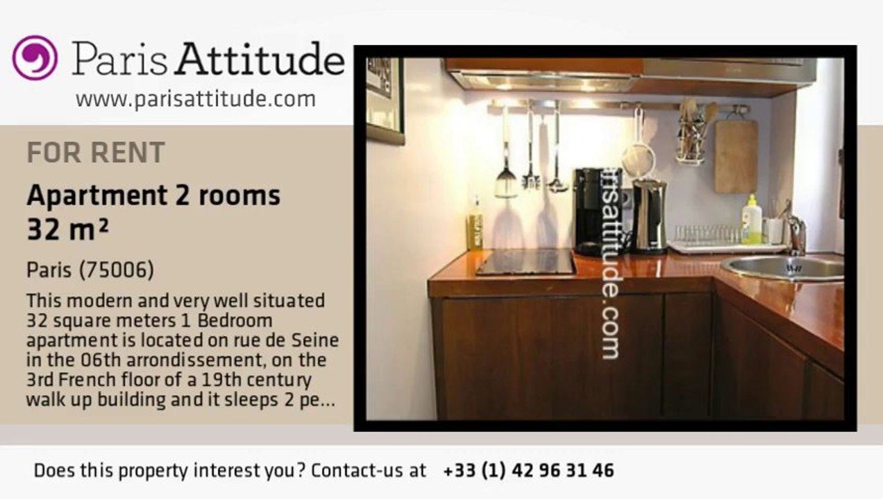 1 Bedroom Duplex for rent - St Germain, Paris - Ref. 3103