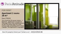 1 Bedroom Apartment for rent - Motte Piquet Grenelle, Paris - Ref. 8817