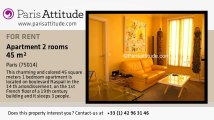 1 Bedroom Apartment for rent - St Placide, Paris - Ref. 1321