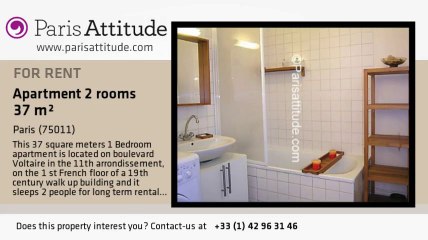 1 Bedroom Apartment for rent - Oberkampf, Paris - Ref. 5267