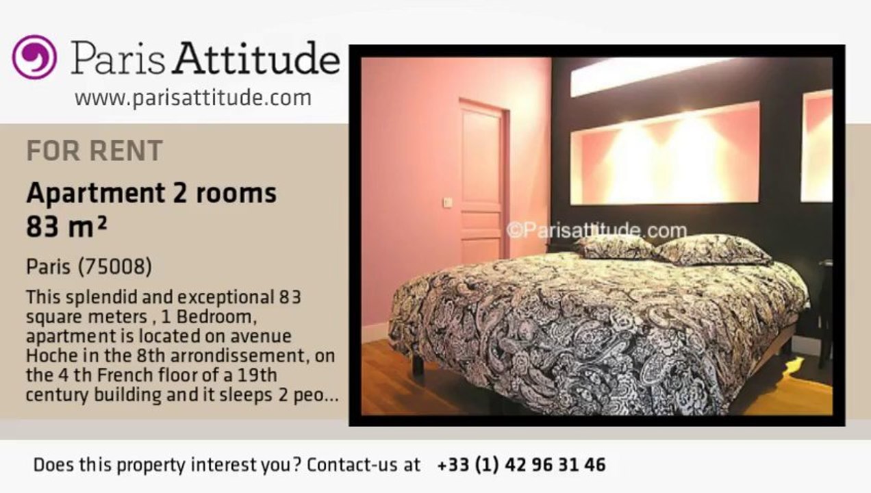 1 Bedroom Apartment for rent - Parc Monceau, Paris - Ref. 4142