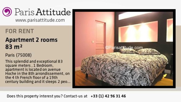 1 Bedroom Apartment for rent - Parc Monceau, Paris - Ref. 4142