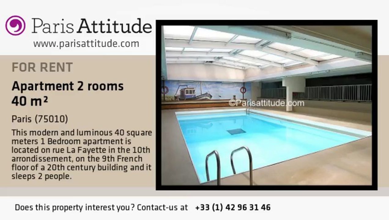 1 Bedroom Apartment for rent - Gare de l'Est/Gare du Nord, Paris - Ref. 4425