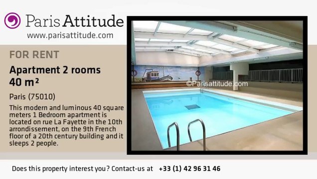 1 Bedroom Apartment for rent - Gare de l'Est/Gare du Nord, Paris - Ref. 4425