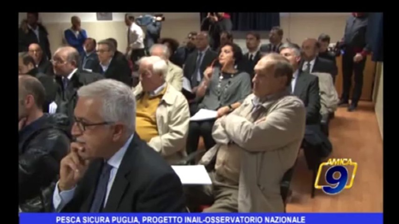 Pesca sicura Puglia, progetto INAIL-Osservatorio Nazionale