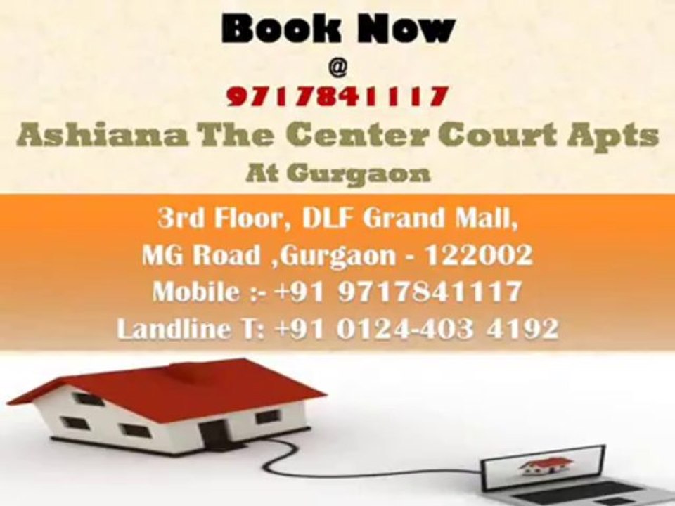 Ashiana The Center Court Gurgaon~100% Luxury~9717841117