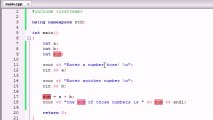 C Programming Tutorials - 5 - Creating a Basic Calculator By MNRAQ