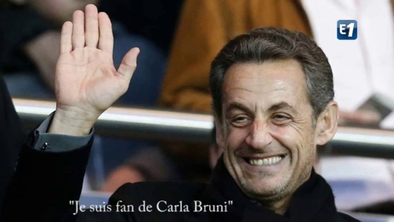 Sarkozy : "je suis fan de Carla Bruni"