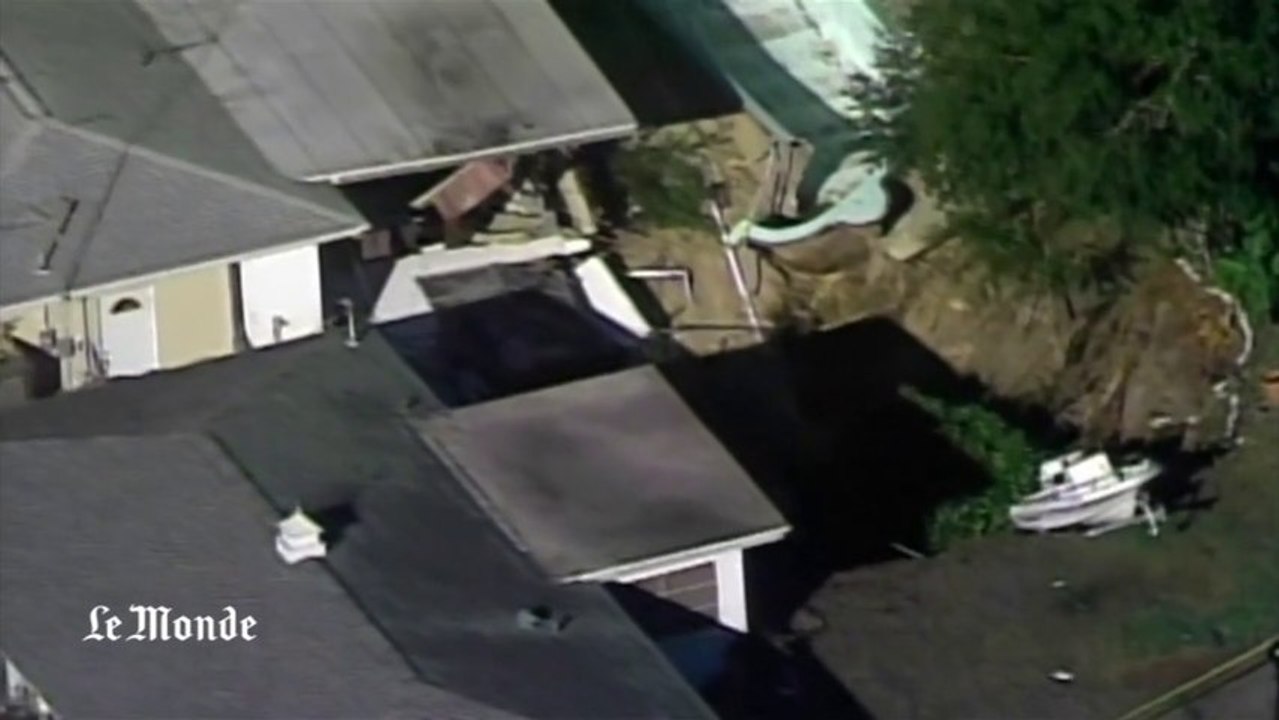 Un "sinkhole" englouti maison, piscine et bateau