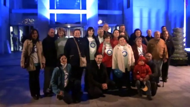 El Ayuntamiento de Leganés se tiñó de azul para conmemorar el Día Mundial de la Diabetes