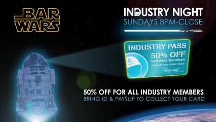 Peppermint - Bar Wars - Industry Sundays