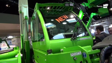 Le télescopique Merlo Hybrid 40.7 100% électrique