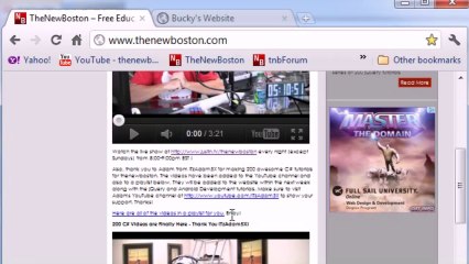 HTML5 Tutorial - 3 - Setting up the body By MNRAQ