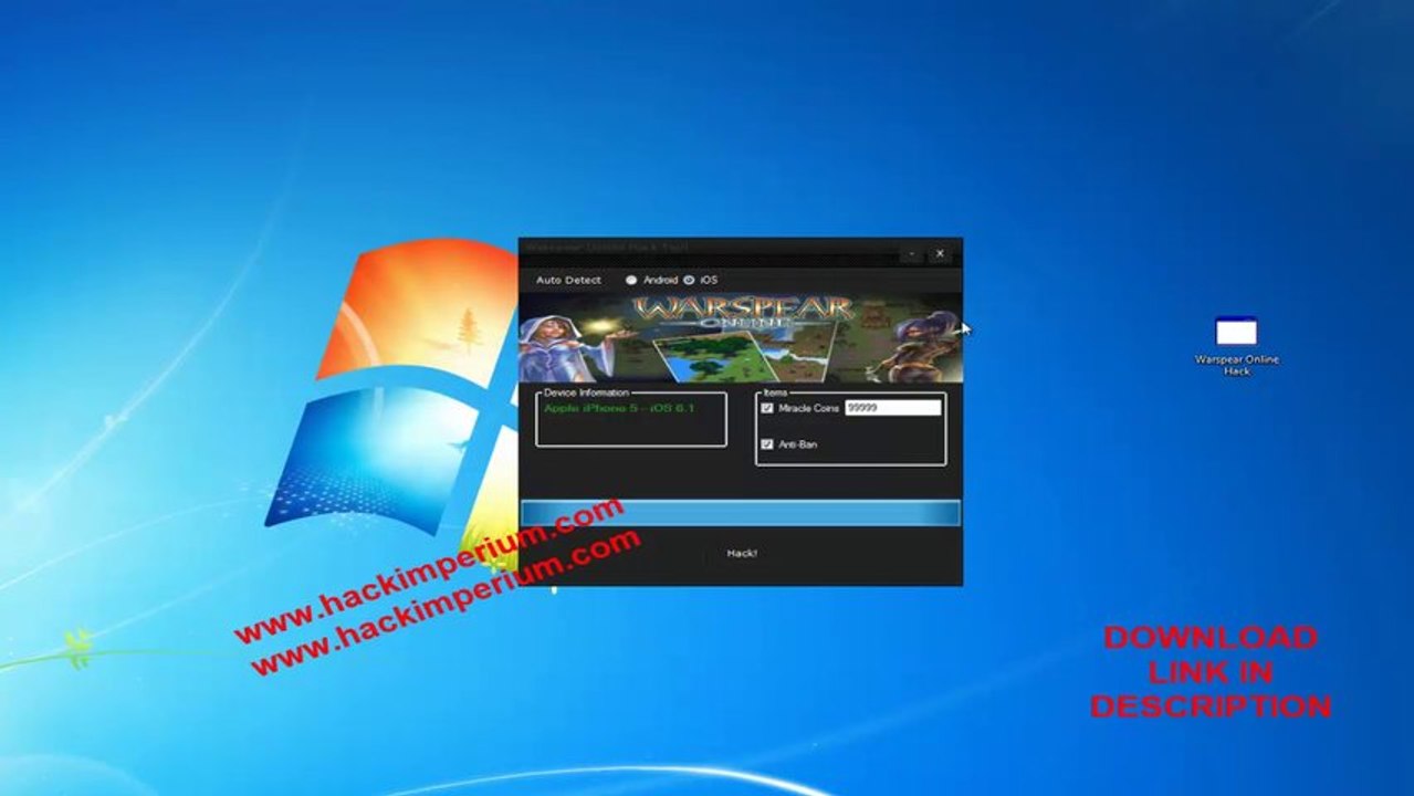 Warspear Online Hack Cheat Tool Adder Download - Unlimited Miracle Coins [Android/iOS]