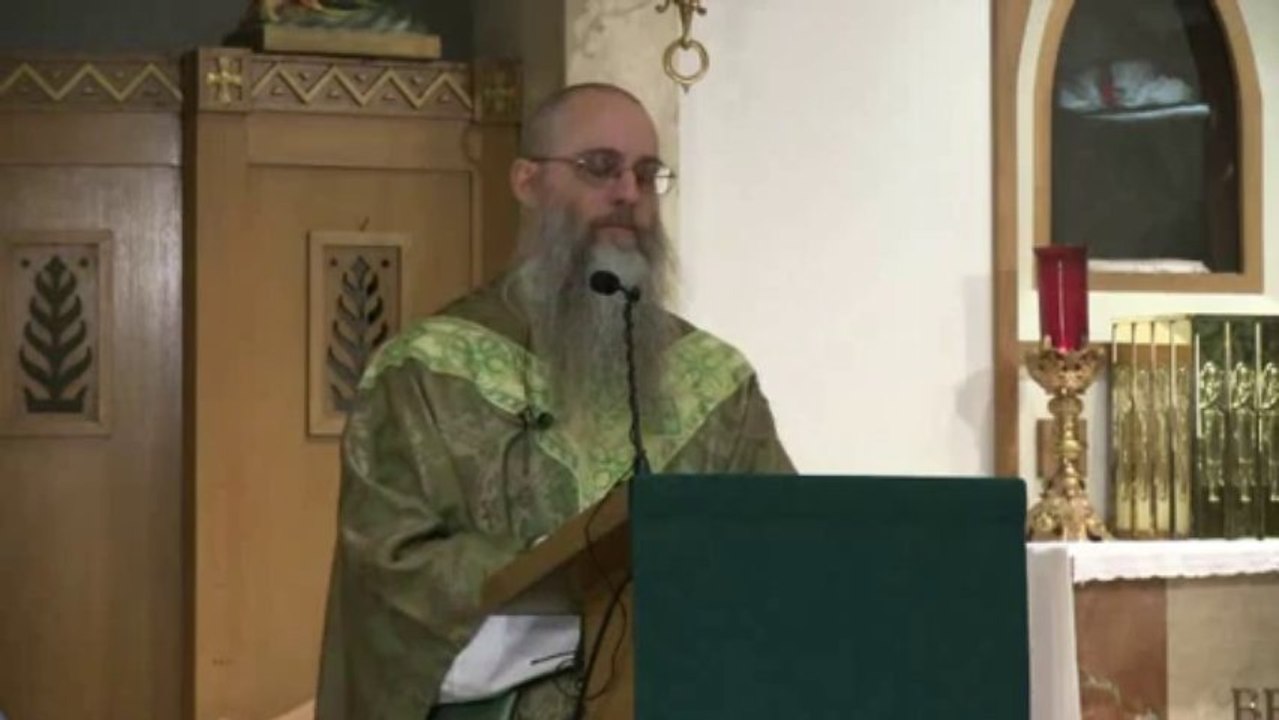 Nov 10 - Homily: Pursue the Things of God