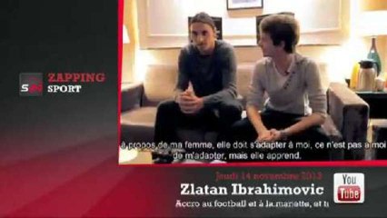 Zap' Sport : Ibra, accro aux jeux vidéos