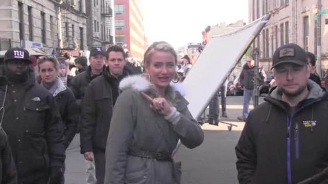 Cameron Diaz Gets Emotional Singing on the Remake of Annie