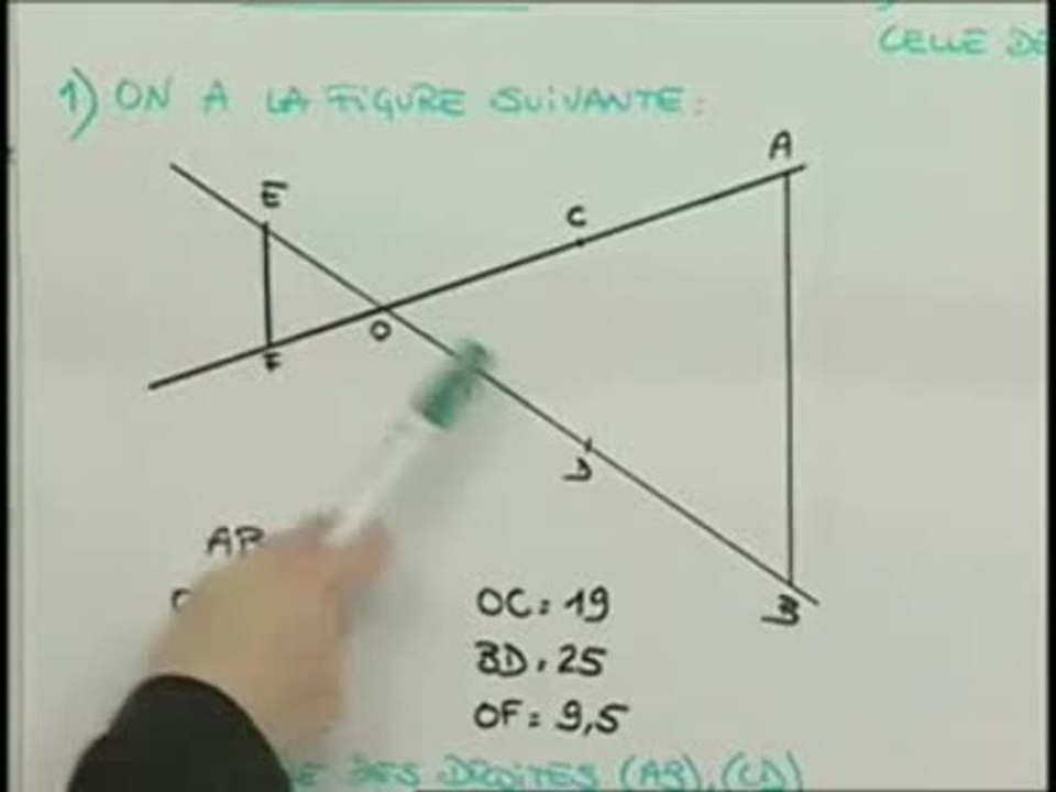 Le rapport des aires des triangles semblables - Exo (1/2)