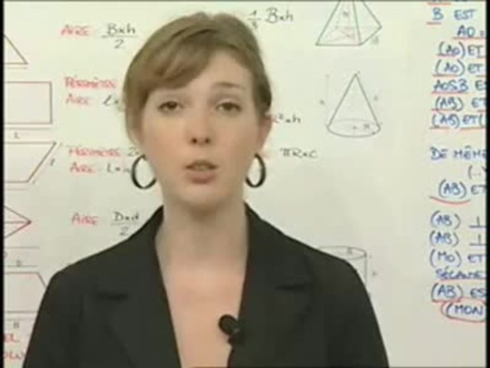 Calcul de longueurs, d'aires et de volumes - Cours 1