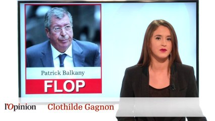 Le Top : Anders Borg, Le Flop : Patrick Balkany