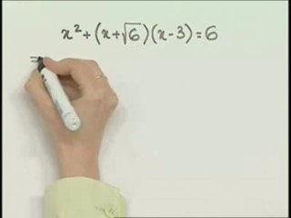 Résolution d'équations de degré supérieur à 1 - Exo 1 (2/2)
