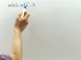 Tangentes et approximations affines - Exo 1 : solution