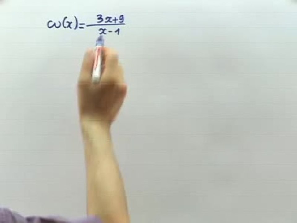 Les dérivées et le sens de variation - Exo 2 : solution