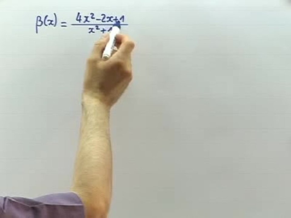 Les dérivées et le sens de variation - Exo 3 : solution