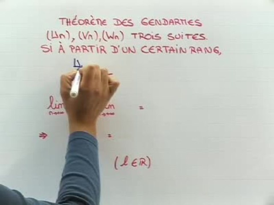 Limites des suites - Cours 2