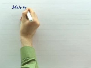 La tangente à la courbe en un point - Exo : solution