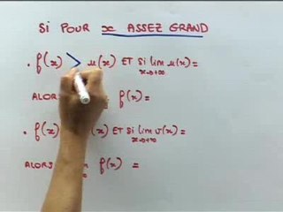 Le théorème des gendarmes - Cours 3