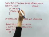 Généralités sur les suites - Cours 5