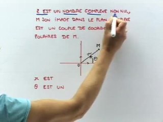 Les formes trigonométriques : module et argument - Cours 2