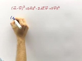 Le produit scalaire dans le plan - Cours 4