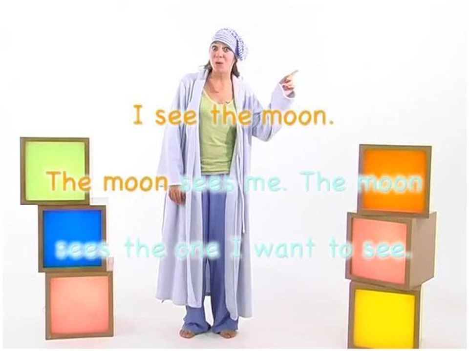 I see the moon