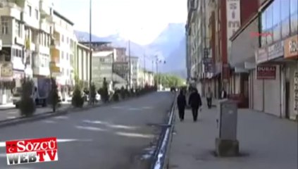 Hakkari’de hayat durdu
