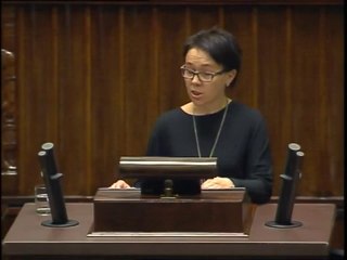 Aleksandra Trybuś - Wystąpienie z dnia 24 października 2013 roku.