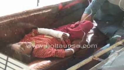 sadiq abad main moter sycle  tkrany sy 6 afrad hlak