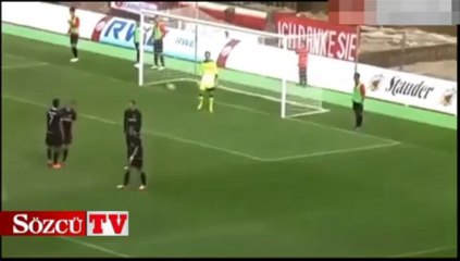 Bu frikik çok konuşulur!