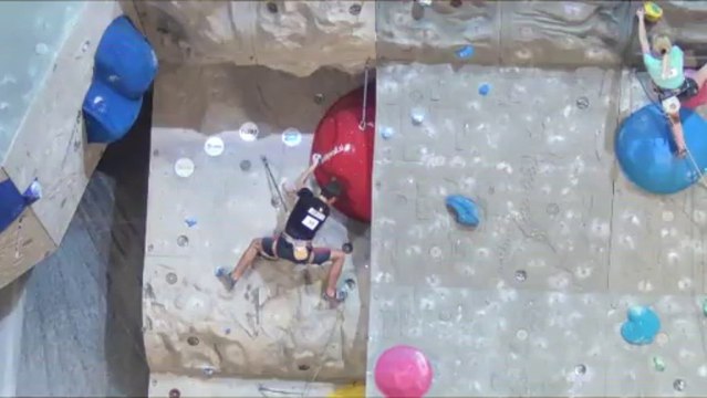 2013 Loïc timmermans Demi finale Coupe du monde senior d'escalade à Kranj