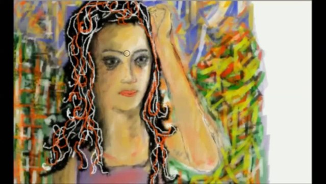 Belle de jour - peinture numérique - digital painting