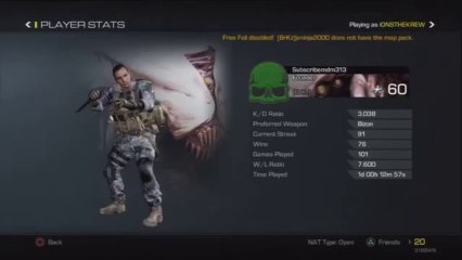 Call Of Duty Ghost Hacks November 2013 Unlock All PS3 XBOX360 PC Hack Infinite ammo Prestige Hack