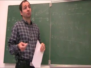 1S Géométrie Produit scalaire Cas particulier Colinearite