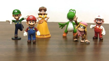 CGR Undertow - GOLDIE MARKETING SUPER MARIO FIGURE SET SERIES 2 AND 3 Toy Review