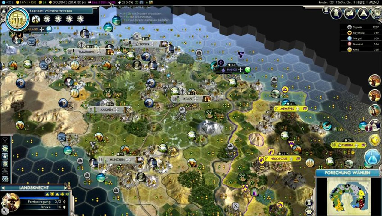 Civ 5 PBEM 67 Deutschland Runde 123
