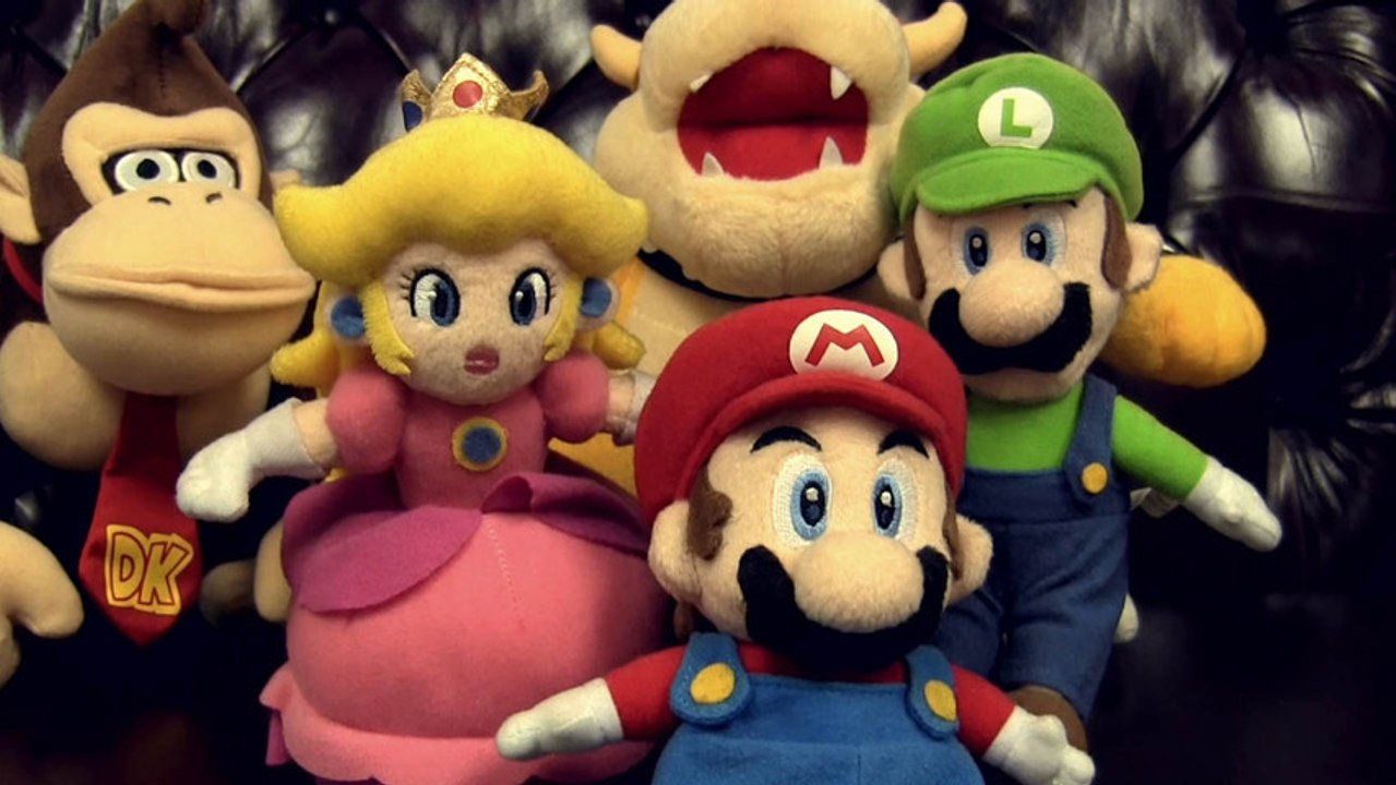 CGR Undertow - NINTENDO WORLD STORE MARIO PARTY PLUSHIE SET Toy Review