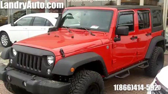Jeep Wrangler Rouge 2014 Modifier Landry Auto Laval