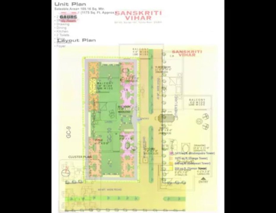 Gaur City 10 th Avenue Resale 9910155922 Flats
