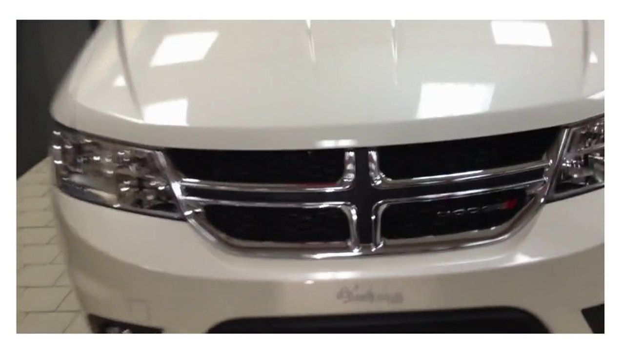 Dodge Journey Crew Blanc Perle 2013 à vendre
