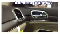 2014 Jeep Grand Cherokee Overland Intérieur Beige Brun chez Landry Auto